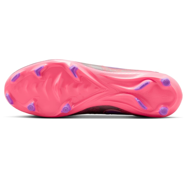 Chuteira Campo Nike Vini Jr Zoom Vapor 16 Academy Masculina - Rosa