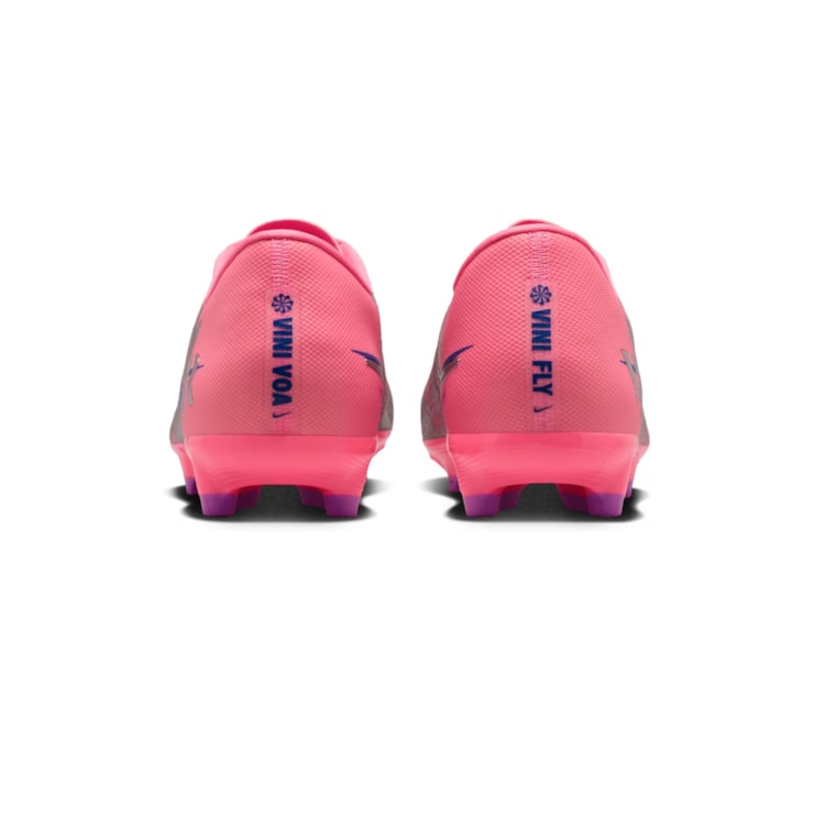 Chuteira Campo Nike Vini Jr Zoom Vapor 16 Academy Masculina - Rosa
