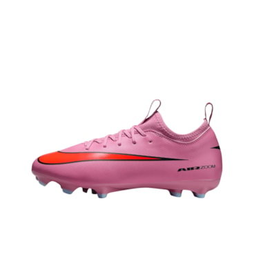 Chuteira Campo Nike Zoom Mercurial Vapor 16 Academy Infantil - Rosa