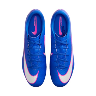 Chuteira Campo Nike Zoom Vapor 16 Academy Fg Masculina - Azul