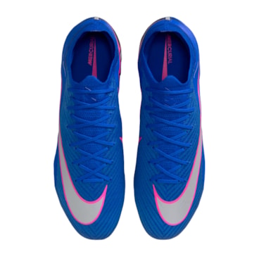 Chuteira Campo Nike Zoom Vapor 16 Elite Masculina - Azul