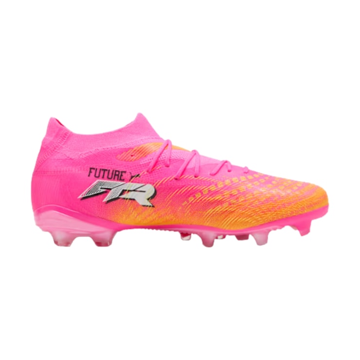 Chuteira Campo Puma Future 9 Match FG/AG Masculina - Rosa