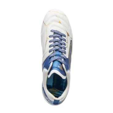 Chuteira Campo Umbro Adamant Master Class Pro Unissex - Branca