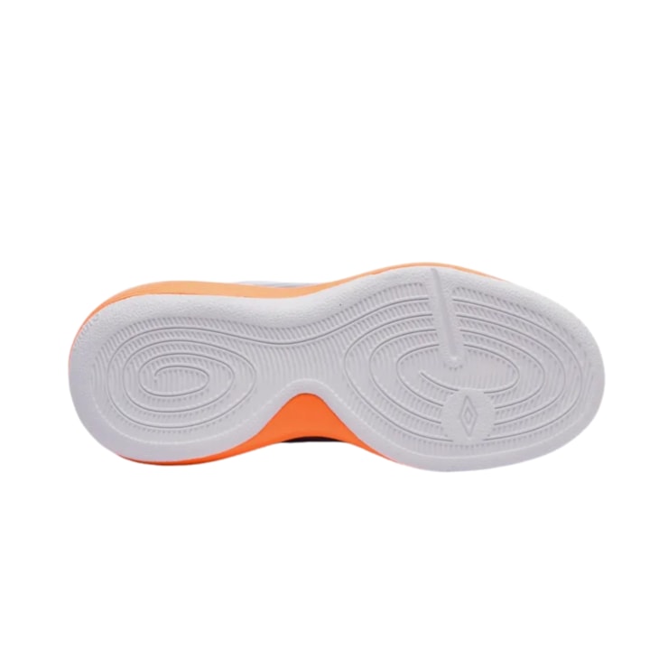 Chuteira Fustal Umbro Pro 5 Infantil - Preta/Laranja