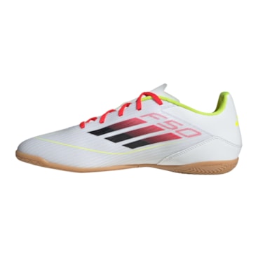 Chuteira Futsal Adidas F50 Club Masculina - Branca