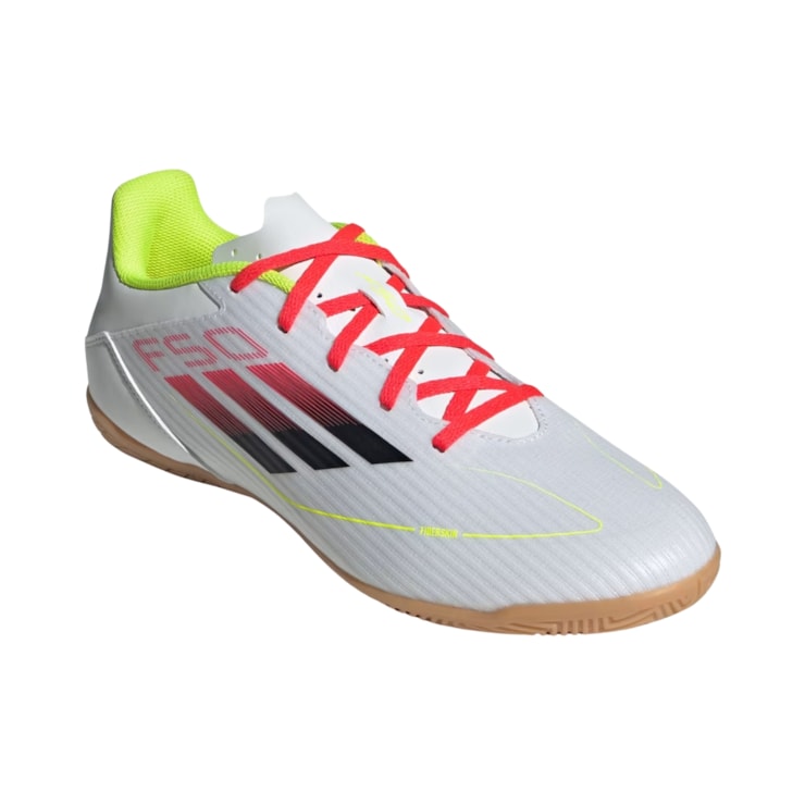 Chuteira Futsal Adidas F50 Club Masculina - Branca