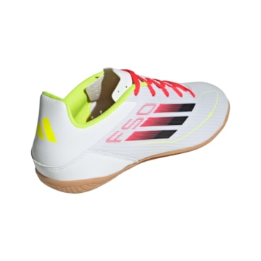 Chuteira Futsal Adidas F50 Club Masculina - Branca
