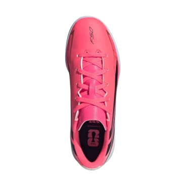 Chuteira Futsal Adidas F50 Hyperfast Club Infantil - Rosa