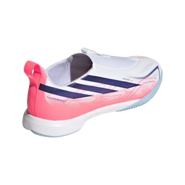 Chuteira Futsal Adidas F50 Hyperfast League LL Infantil - Branca