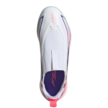 Chuteira Futsal Adidas F50 Hyperfast League LL Infantil - Branca