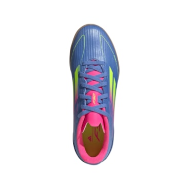 Chuteira Futsal Adidas F50 League Infantil - Azul