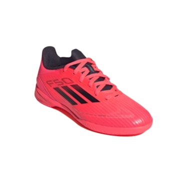 Chuteira Futsal Adidas F50 League Infantil - Vermelha