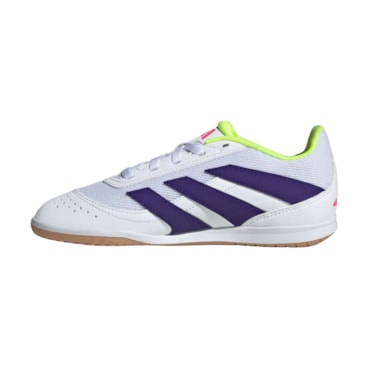 Chuteira Futsal Adidas Predator Club Infantil - Branca