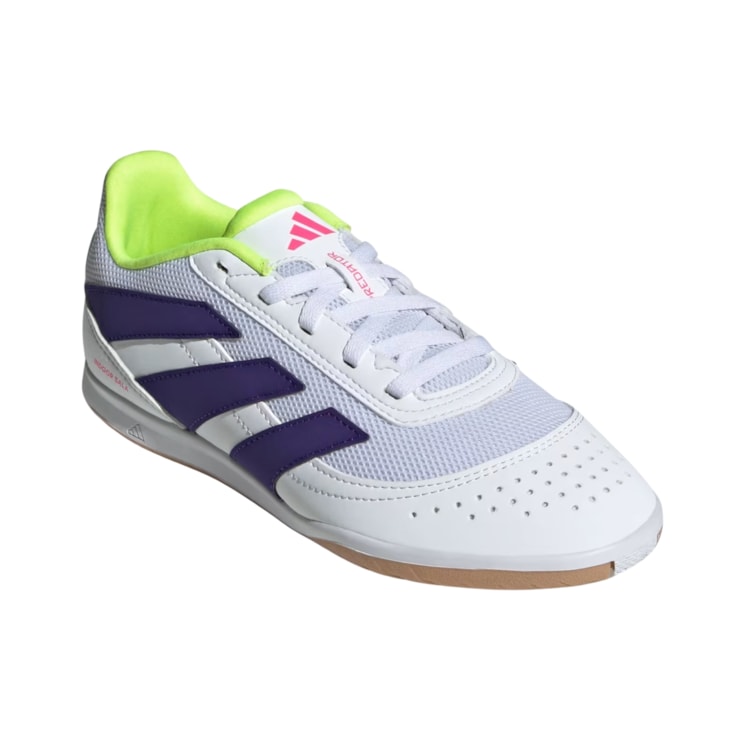 Chuteira Futsal Adidas Predator Club Infantil - Branca