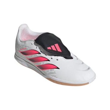 Chuteira Futsal Adidas Predator Club Infantil - Branca
