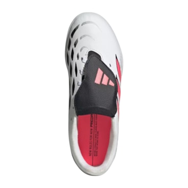 Chuteira Futsal Adidas Predator Club Infantil - Branca