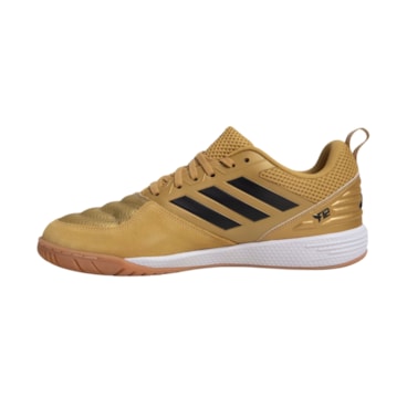 Chuteira Futsal Adidas Quadra F12 Masculina - Dourada