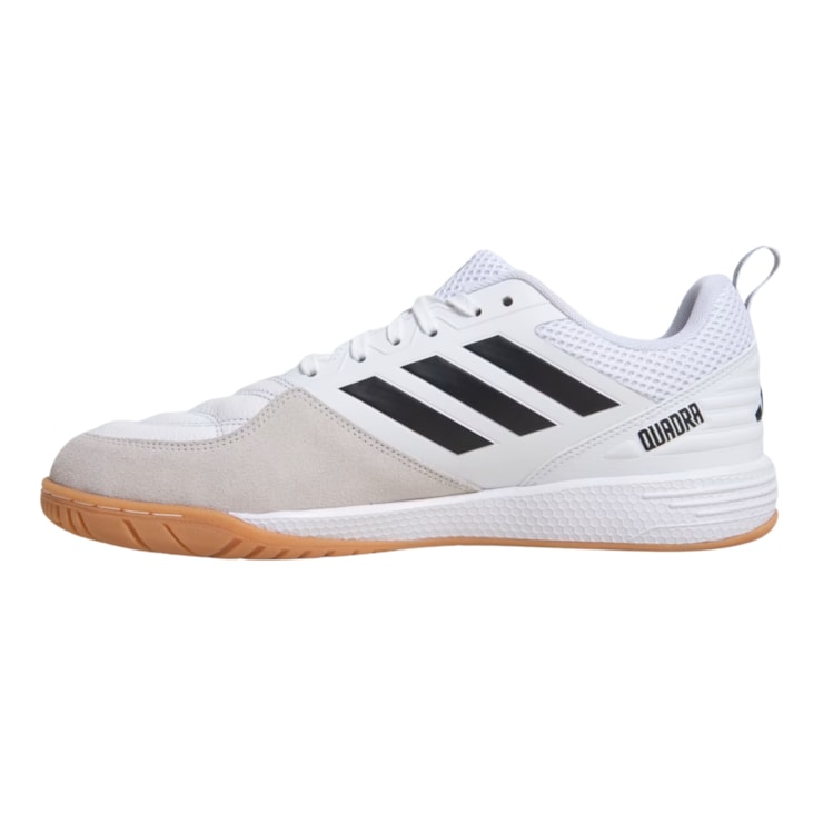 Chuteira Futsal Adidas Quadra Masculina - Branca