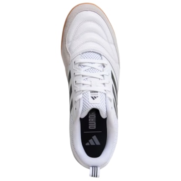 Chuteira Futsal Adidas Quadra Masculina - Branca