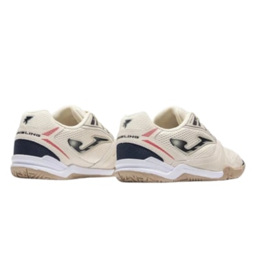 Chuteira Futsal Joma Dribling Masculina - Bege/Preta