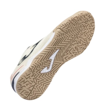 Chuteira Futsal Joma Dribling Masculina - Bege/Preta