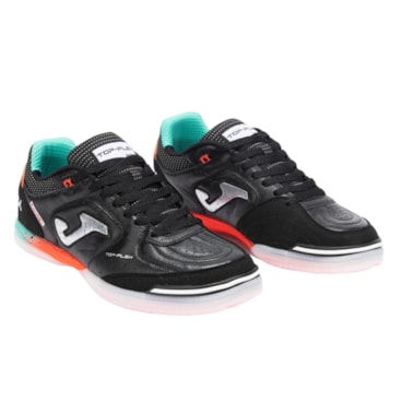 Chuteira Futsal Joma Top Flex 25 Masculina - Preta