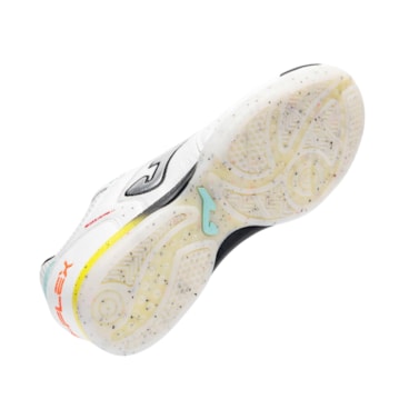 Chuteira Futsal Joma Top Flex 26 Masculina - Branca/Preta