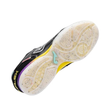 Chuteira Futsal Joma Top Flex Masculina - Preta/Roxa