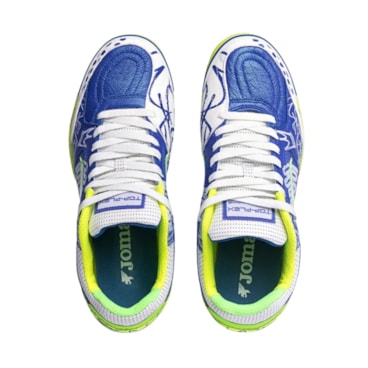 Chuteira Futsal Joma Top Flex Pito Masculina - Azul