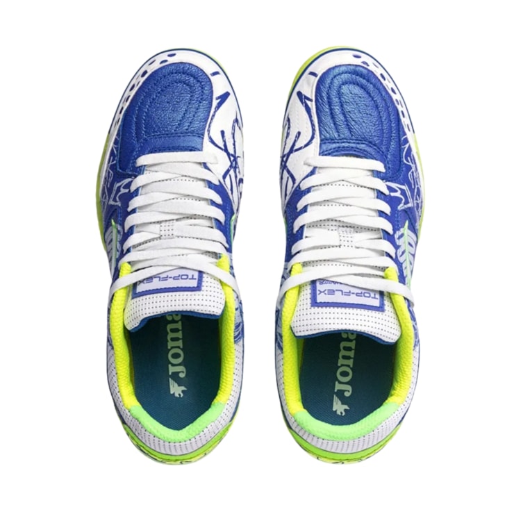 Chuteira Futsal Joma Top Flex Pito Masculina - Azul