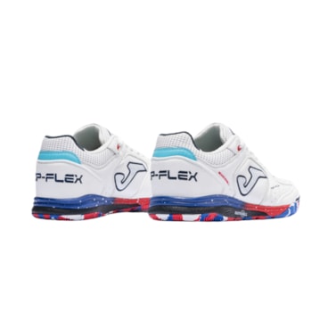 Chuteira Futsal Joma Top Flex Rebound 26 Masculina - Branca