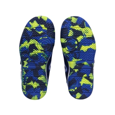 Chuteira Futsal Joma Top Flex Velcro Infantil - Azul