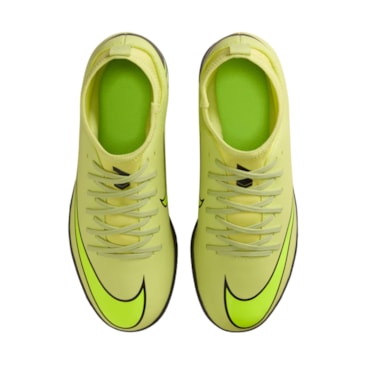 Chuteira Futsal Nike Mercurial Superfly 10 Club Infantil - Verde