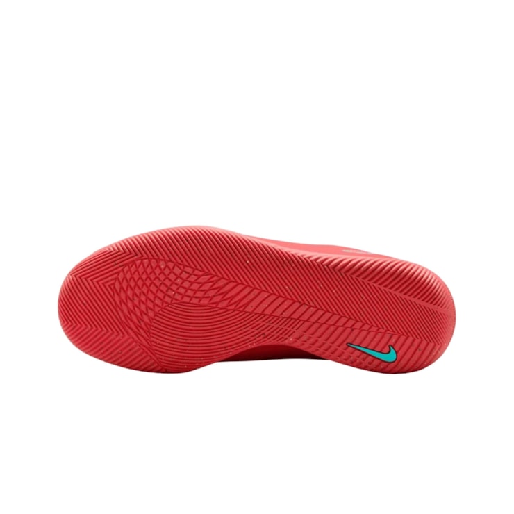 Chuteira Futsal Nike Mercurial Vapor 16 Club Infantil - Vermelha/Turquesa