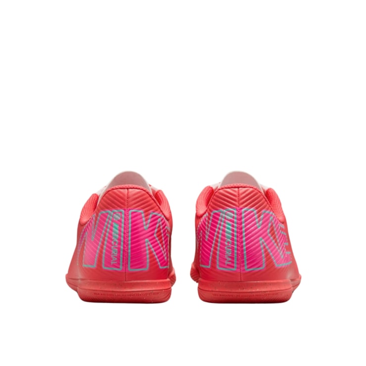 Chuteira Futsal Nike Mercurial Vapor 16 Club Infantil - Vermelha/Turquesa