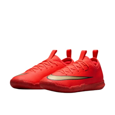 Chuteira Futsal Nike Mercurial Vapor 17 Academy Ic Infantil - Vermelha
