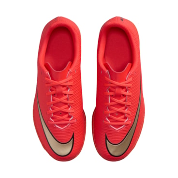 Chuteira Futsal Nike Mercurial Vapor 17 Club Ic Infantil - Vermelha
