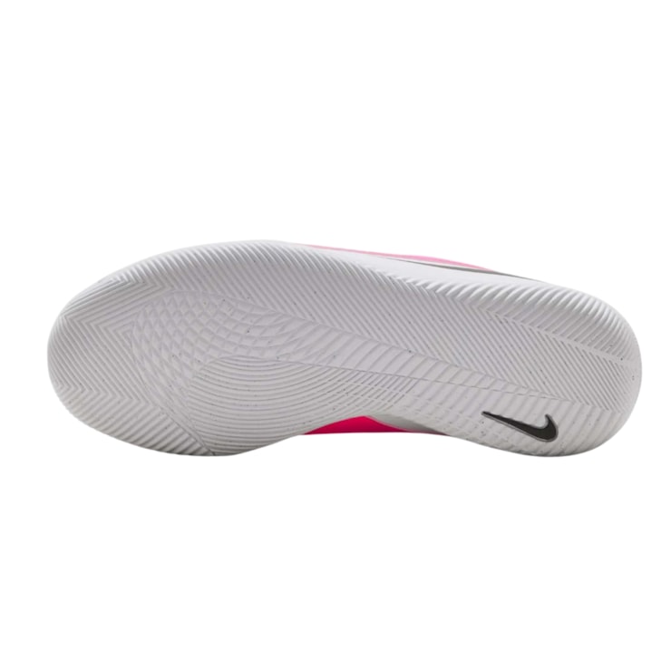 Chuteira Futsal Nike Phantom 6 Club Low IC Infantil - Rosa/Branca
