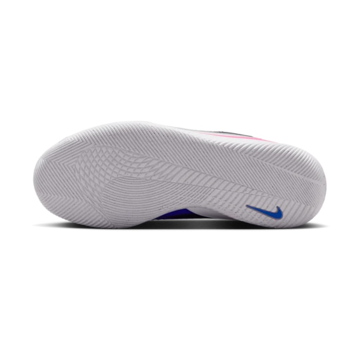 Chuteira Futsal Nike Phantom 6 Club Low Infantil - Azul/Branca