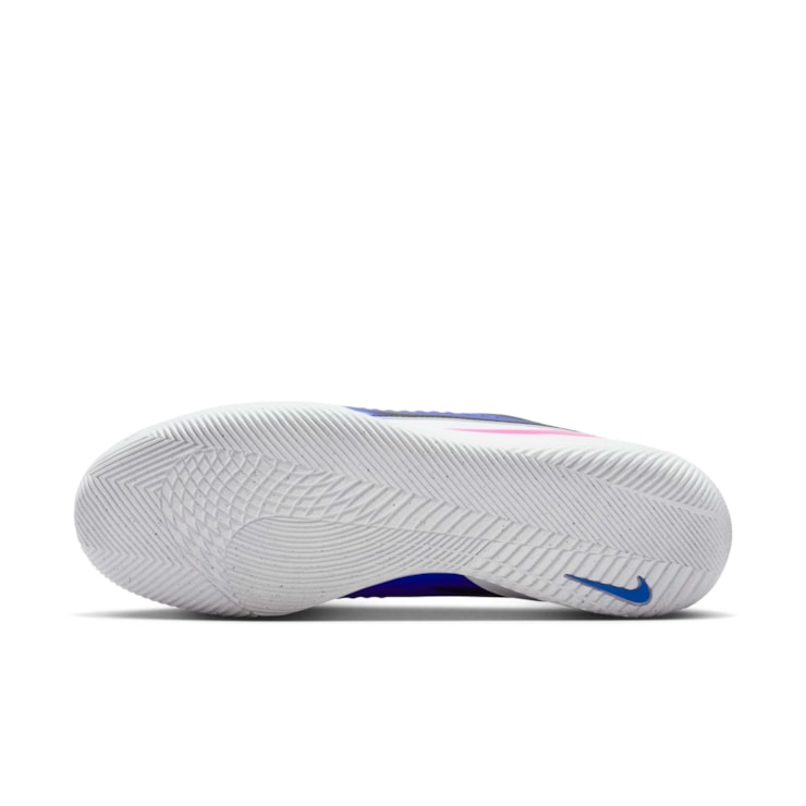 Chuteira Futsal Nike Phantom 6 Club Low Masculina - Azul/Branca