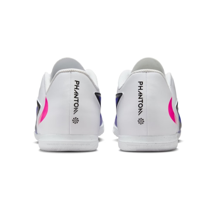 Chuteira Futsal Nike Phantom 6 Club Low Masculina - Azul/Branca