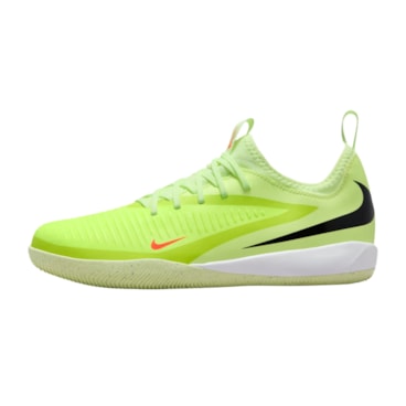 Chuteira Futsal Nike Phantom 6 Low Academy Ic Infantil - Verde