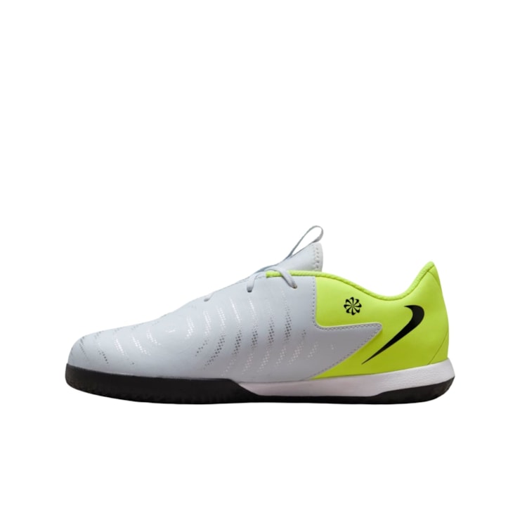 Chuteira Futsal Nike Phantom Gx II Infantil - Branca/Verde