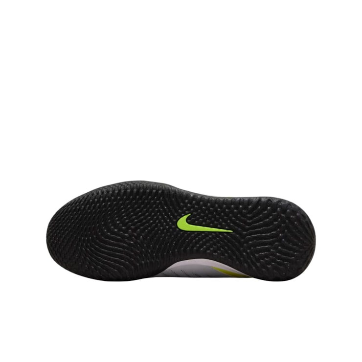 Chuteira Futsal Nike Phantom Gx II Infantil - Branca/Verde