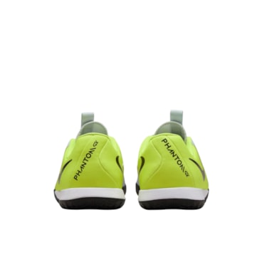 Chuteira Futsal Nike Phantom Gx II Infantil - Branca/Verde