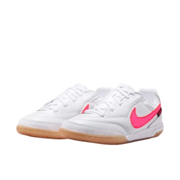 Chuteira Futsal Nike Tiempo Streetgato IC Infantil - Branca