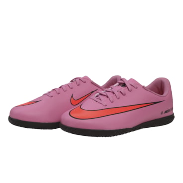 Chuteira Futsal Nike Vapor 16 Club Infantil - Rosa