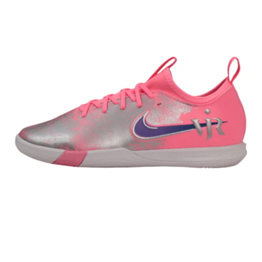 Chuteira Futsal Nike Vini Jr Zoom Vapor 16 Academy Infantil - Rosa