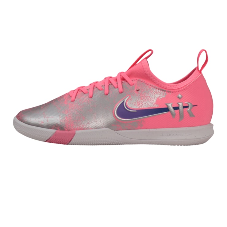 Chuteira Futsal Nike Vini Jr Zoom Vapor 16 Academy Infantil - Rosa