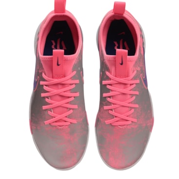Chuteira Futsal Nike Vini Jr Zoom Vapor 16 Academy Infantil - Rosa